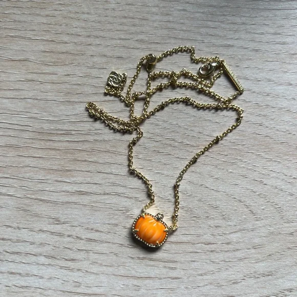Kendra Scott Pumpkin Necklace - Picture 2 of 4